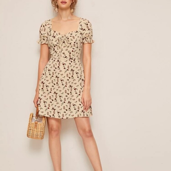 Shein - Floral Printed Dress - Picture 3 of 3